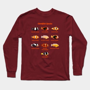 Clownfish Species Long Sleeve T-Shirt